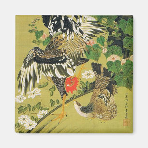 Íman Fuyo Soukeizu Painting por Ito Jakuchu