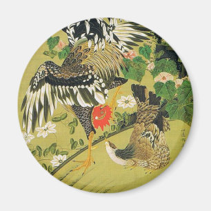 Íman Fuyo Soukeizu Painting por Ito Jakuchu