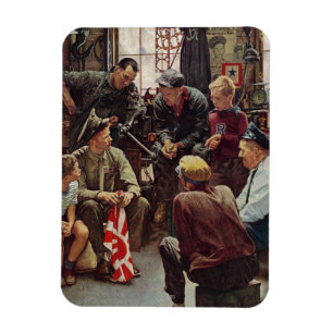 Íman Fuzileiro naval do regresso a casa