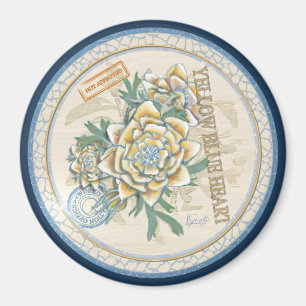 Íman G Criação de floração amarela