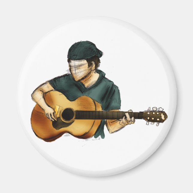 Íman G é para Violão (Frente)