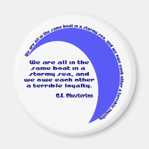Íman G. K. Chesterton Mar Tempestuoso