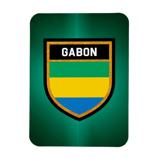 Íman Gabão Flag (Vertical)