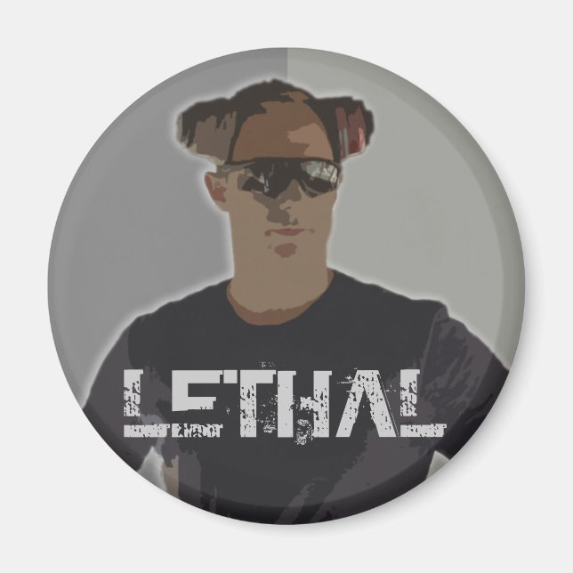 Íman Gabe é letal (ímã) (Frente)