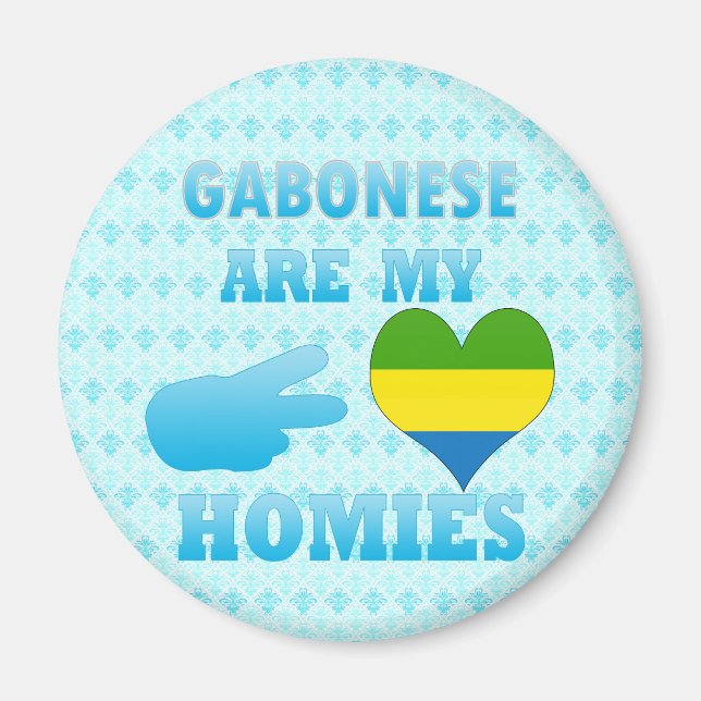 Íman Gaboneses são minhas casas (Frente)