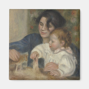 Íman Gabrielle e Jean por Pierre-Auguste Renoir