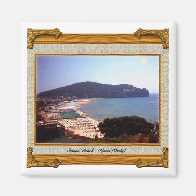 Íman Gaeta Beach Magnet (Frente)