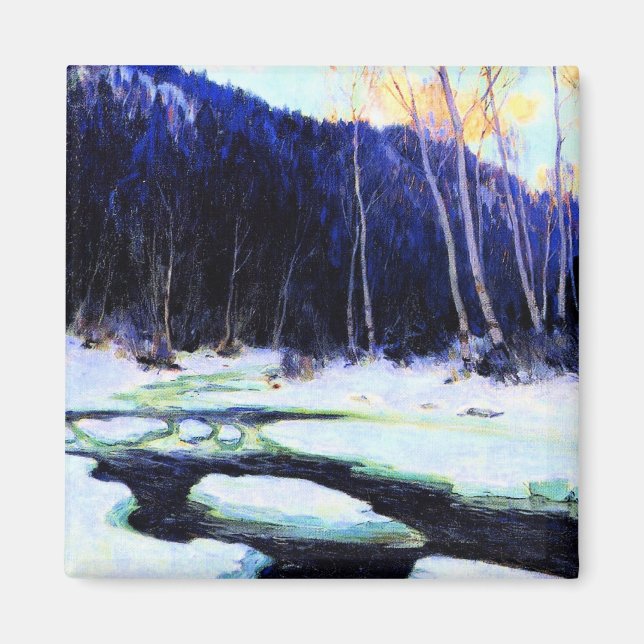 Íman Gagnon - River Thaw, belas artes (Frente)