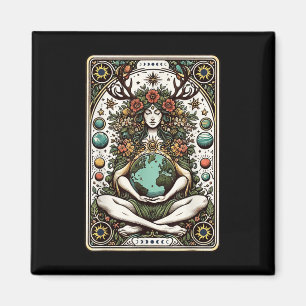 Íman Gaia Deusa Grega Pagan Mãe Terra Tarot