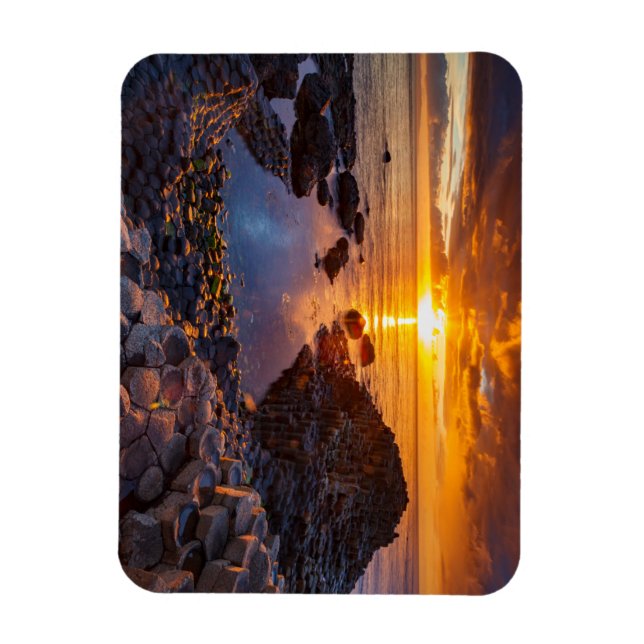Íman Gaint's Causeway in Irland Magnet (Vertical)