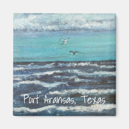 Íman Gaivotas no ímã sunset