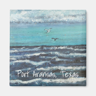 Íman Gaivotas no ímã sunset