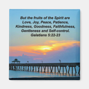 ÍMAN GALÁCIOS QUE RETIRAM 5:22 MAGNET SUNRISE