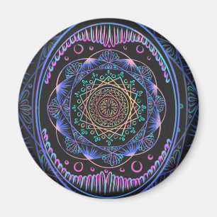 Íman Galactic Bloom Mandala