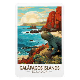 Íman Galápagos Ilhas Viagem de Arte