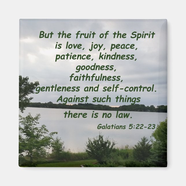 Íman Galatianos 5:22-23 (Frente)