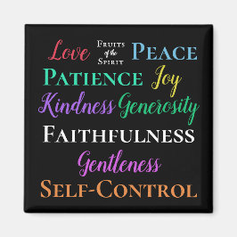 Íman Galatianos 5:22-23 Frutas da Espírito Magnética