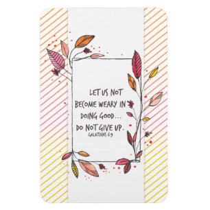 Íman Galatianos 6:9 Não desistem da escritura