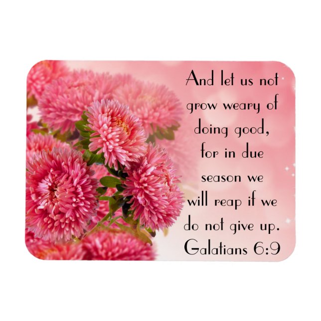 Íman Galatianos bíblias de incentivo 6:9 (Horizontal)