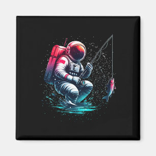 Íman Galáxia Espacial da Lua do Astronauta Camisa Camis