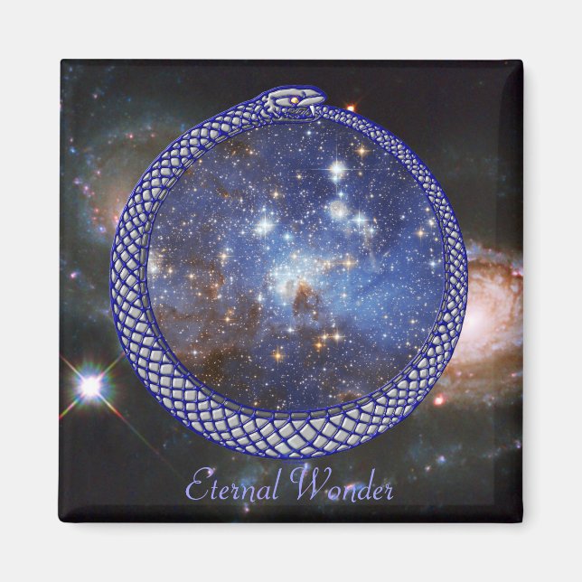 Íman Galáxia Ouroboros - Magnet nº 1 (Frente)