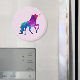 Íman Galáxia Unicórnio em Cores do Azul e Roxo, Z