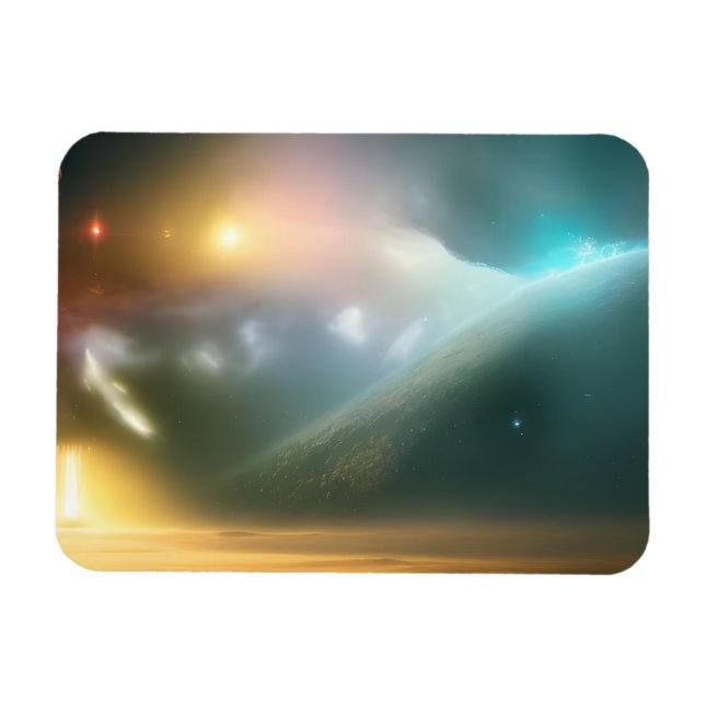 Íman Galáxia, Universo, Estrelas, Espaço Exterior (Horizontal)