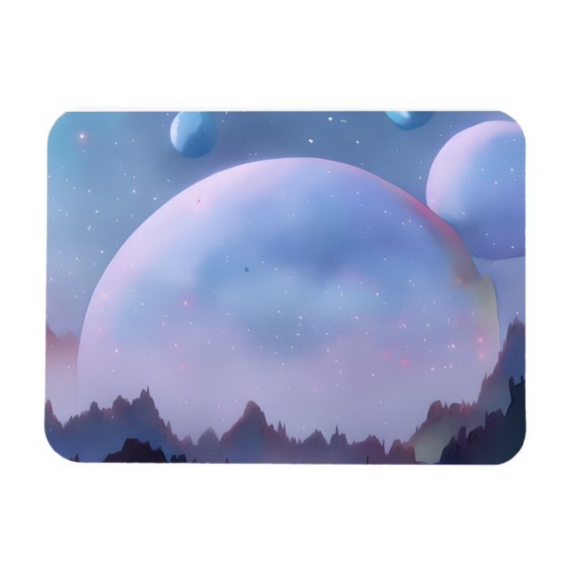 Íman Galáxia, Universo, Estrelas, Espaço Exterior (Horizontal)