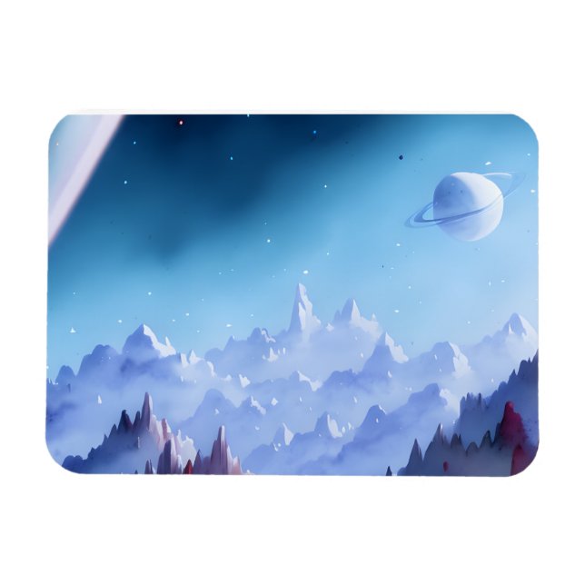 Íman Galáxia, Universo, Estrelas, Espaço Exterior (Horizontal)