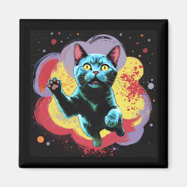 Íman Galaxy Cat Through A Wormhole