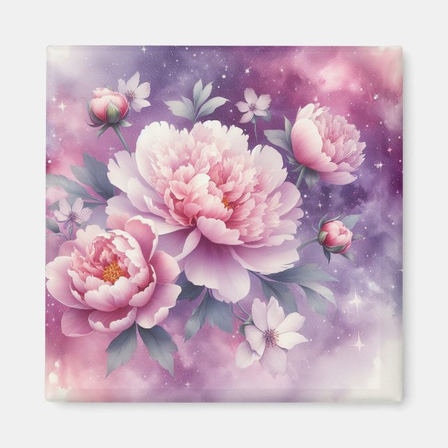 Íman Galaxy Peony Magnet (Frente)