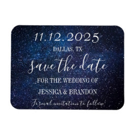 Íman Galaxy Starry Night Marinho Blue Wednet Magnet