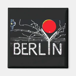 Íman Galeria da zona leste, muro de Berlim, arame
