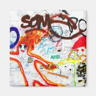 Íman Galeria da zona leste, muro de Berlim, grafite (2)