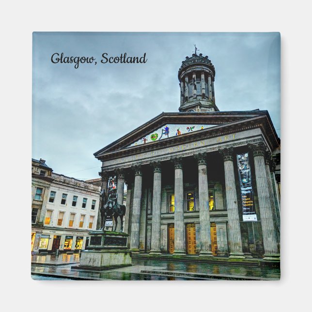 Íman Galeria de Arte Moderna, Glasgow Magnet (Frente)
