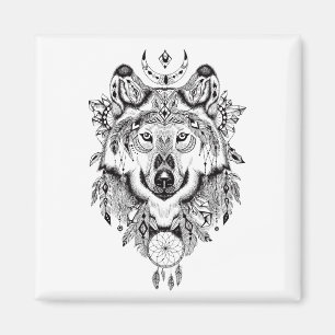 Íman Galeria Ilustrada de Sonho de Lobo