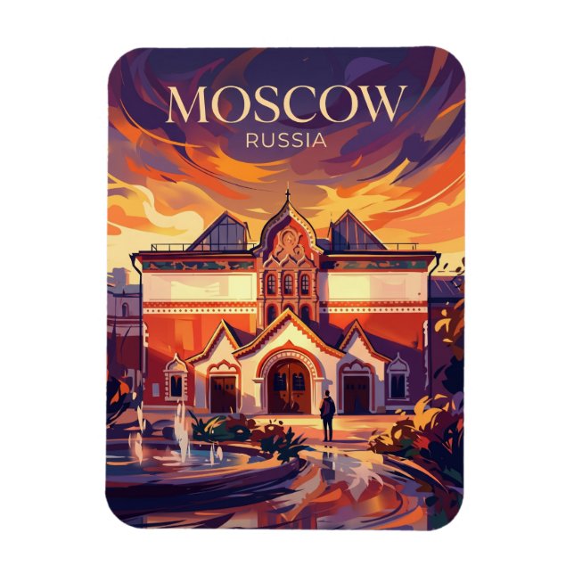 Íman Galeria Tretyakov Rússia (Vertical)