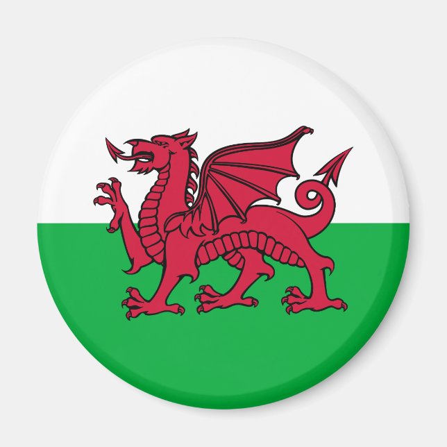 Íman Gales - Welsh Flag (Frente)