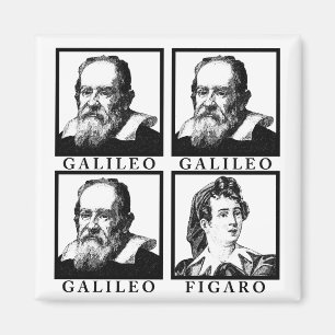 Íman Galileo Figaro BW
