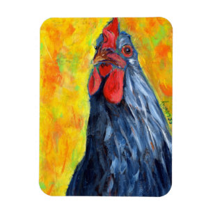 Íman Galinha azul