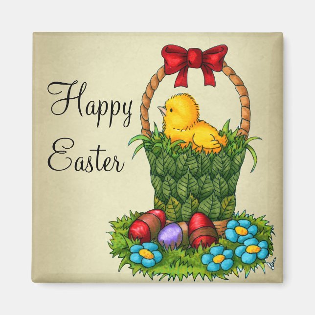 Íman Galinha de Páscoa (Frente)