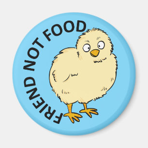 Íman Galinha do Vegan da comida do amigo não