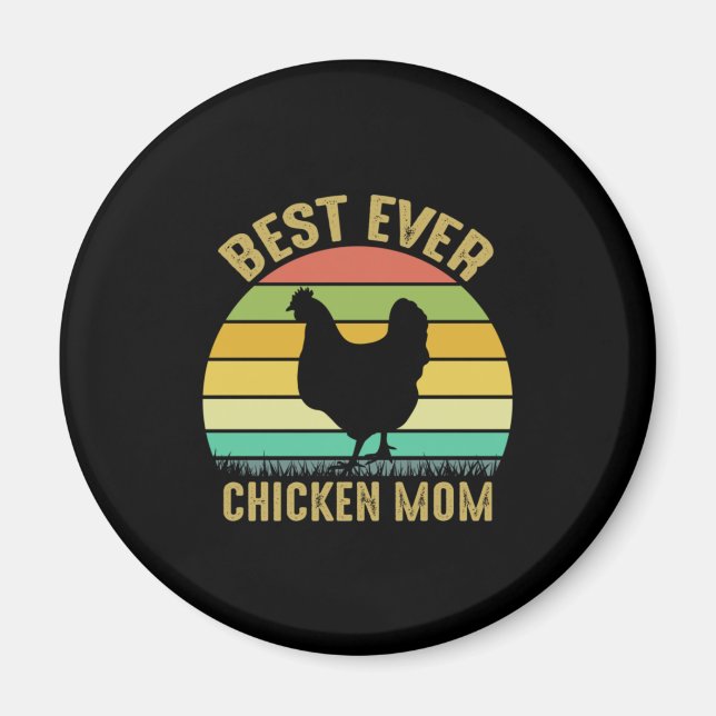 Íman Galinha Lover | Melhor Mãe De Frango (Frente)