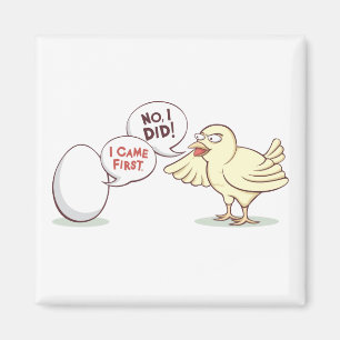 Íman Galinha ou o ovo?