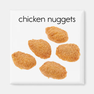 Íman Galinhas Nuggets Magneta Refrigeradora
