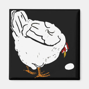 Íman Galinhas Vitorianas De Animais De Criação