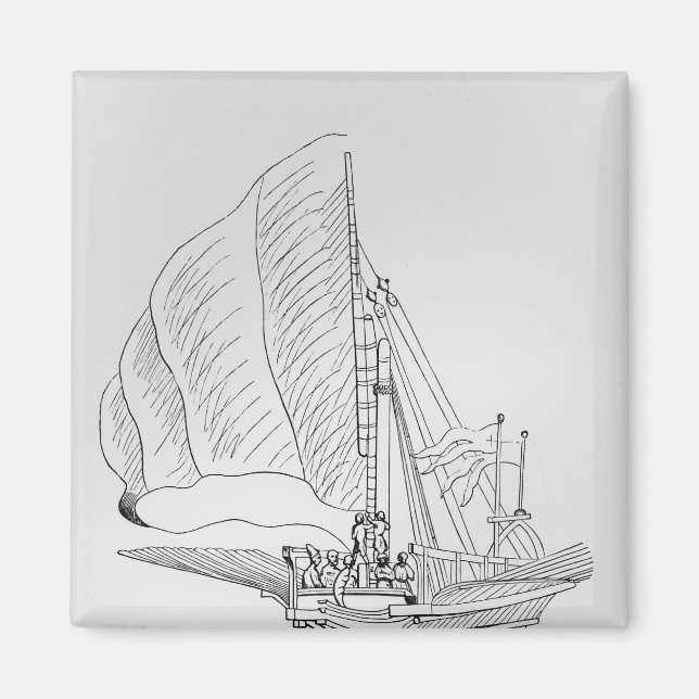 Íman Galley do século XVI (Frente)