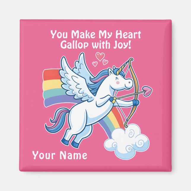 Íman Galloping Unicorn Cupid’s Love Magic  (Frente)