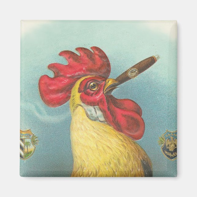 Íman Galo de fumaça (Frente)