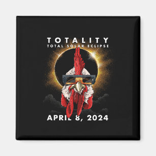 Íman Galo de Galinhas Solar Eclipse 2024